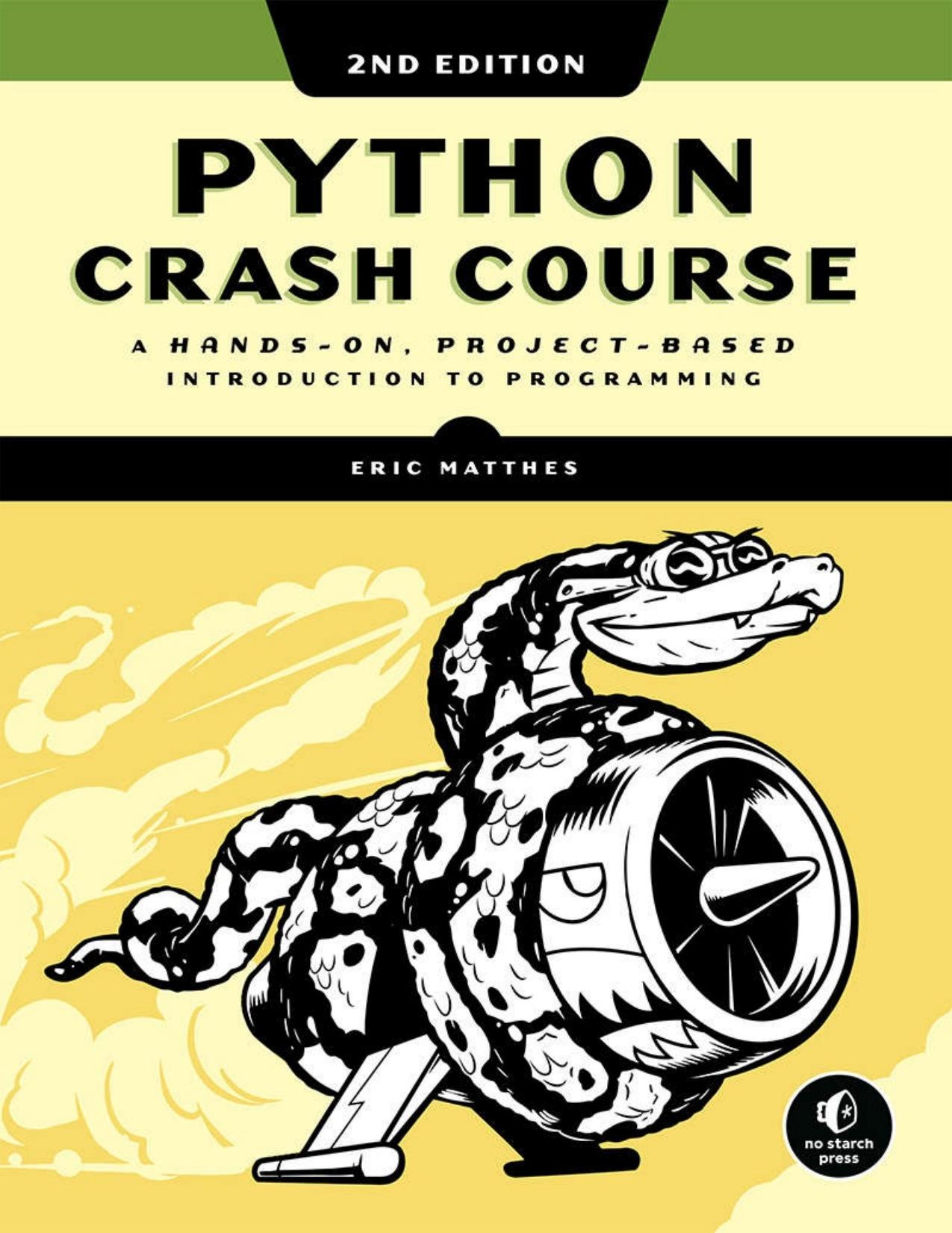 Python Crash Course, 2nd Edition by Eric Matthes