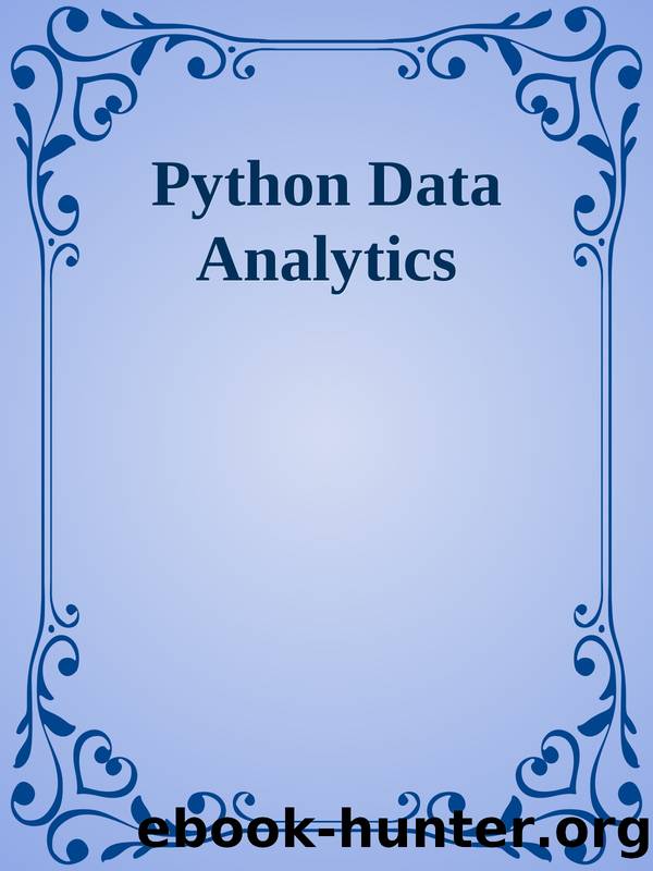 Python Data Analytics by 2023