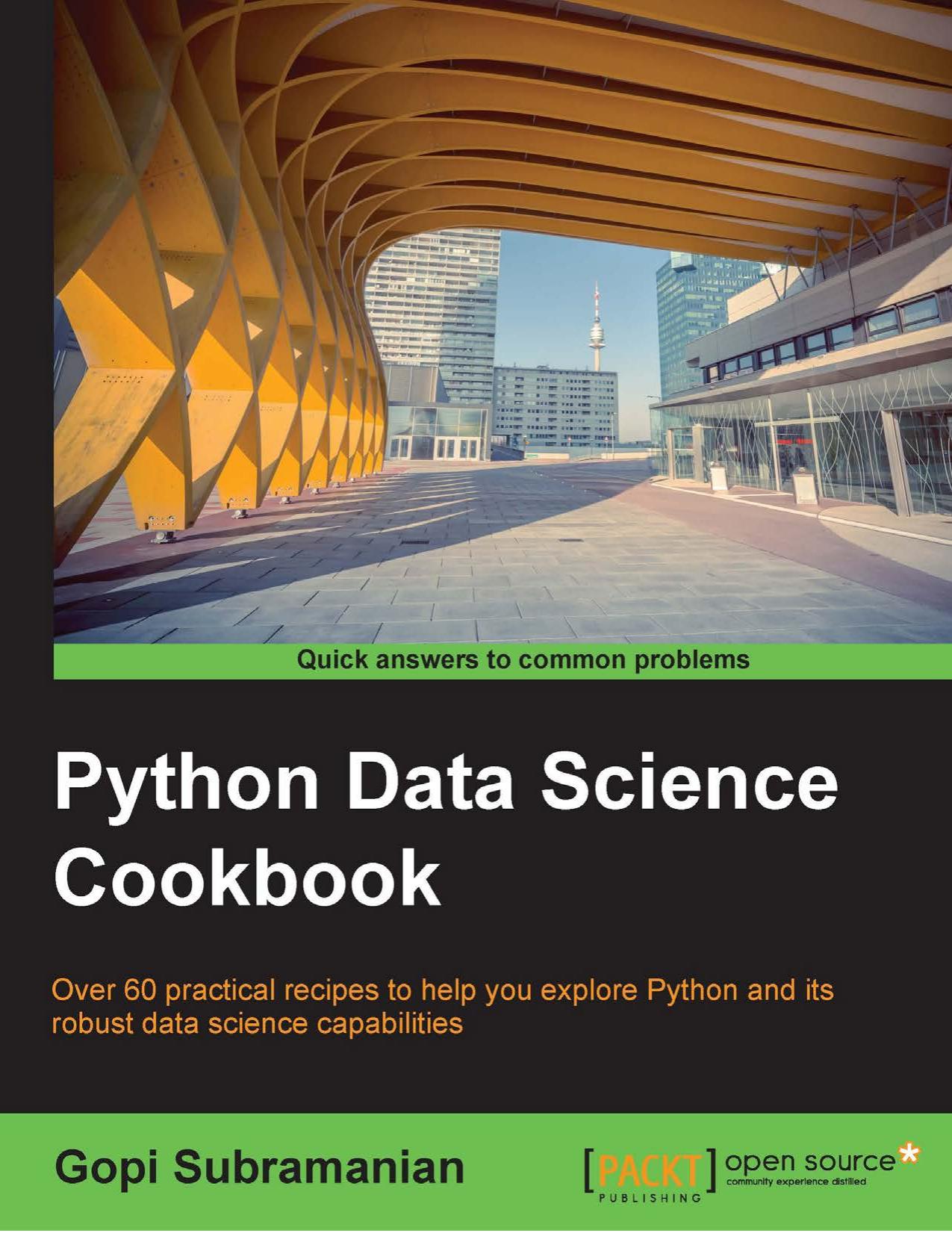 Python Data Science Cookbook [eBook] by Unknown
