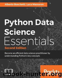 Python Data Science Essentials - Second Edition by 2016