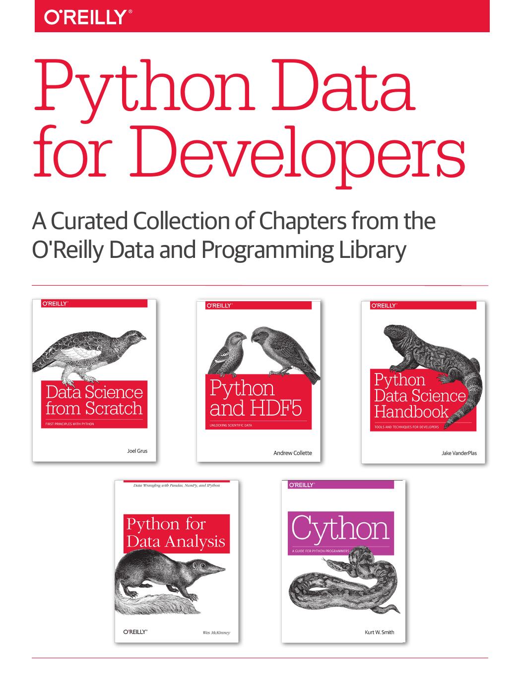 Python Data for Developers by O'Reilly Media Inc