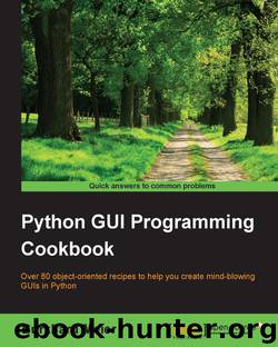 Python GUI Programming Cookbook by 2015