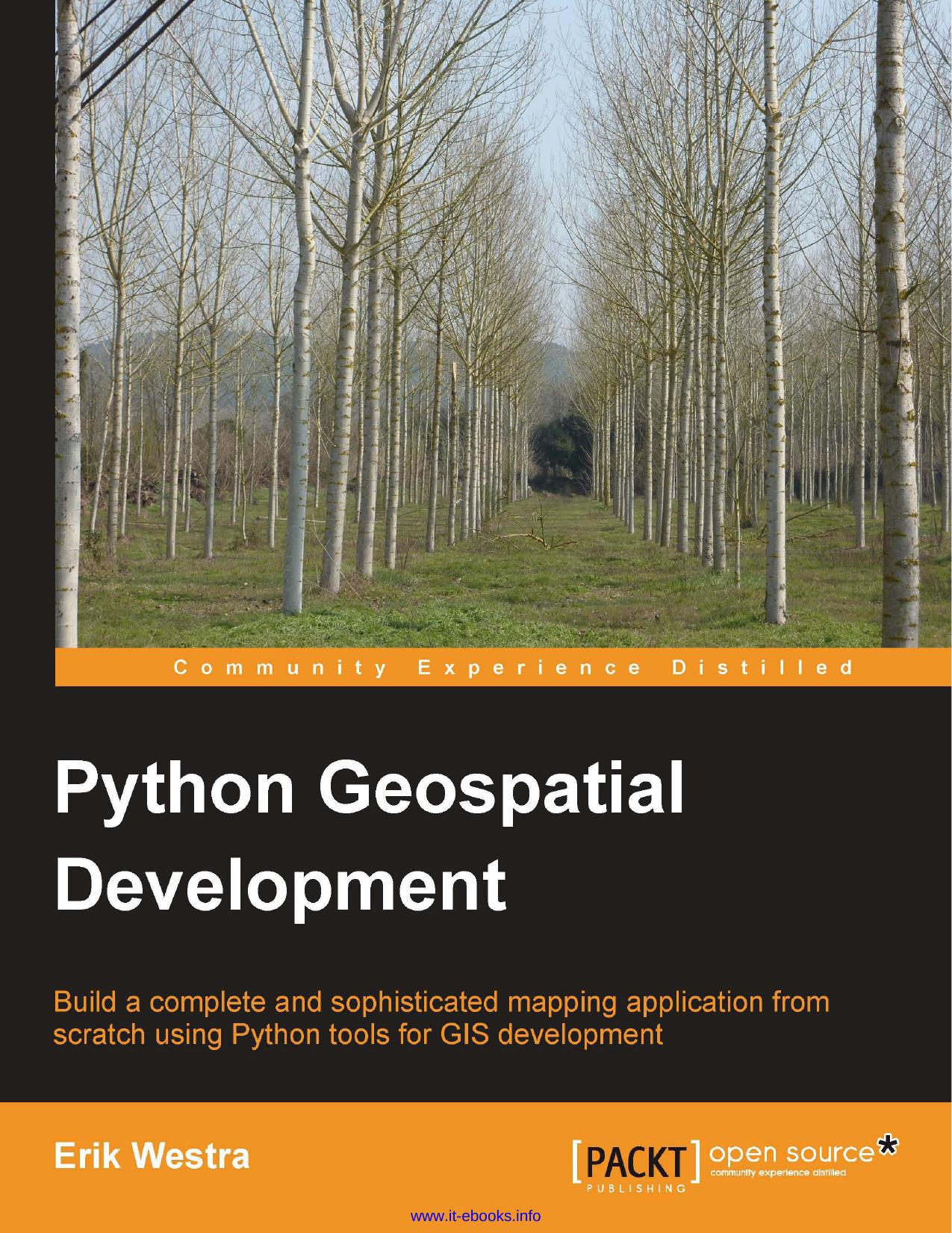 Python Geospatial Development by Unknown