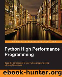 Python High Performance Programming by Unknown