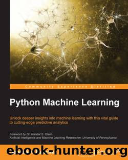 Python Machine Learning by Unknown