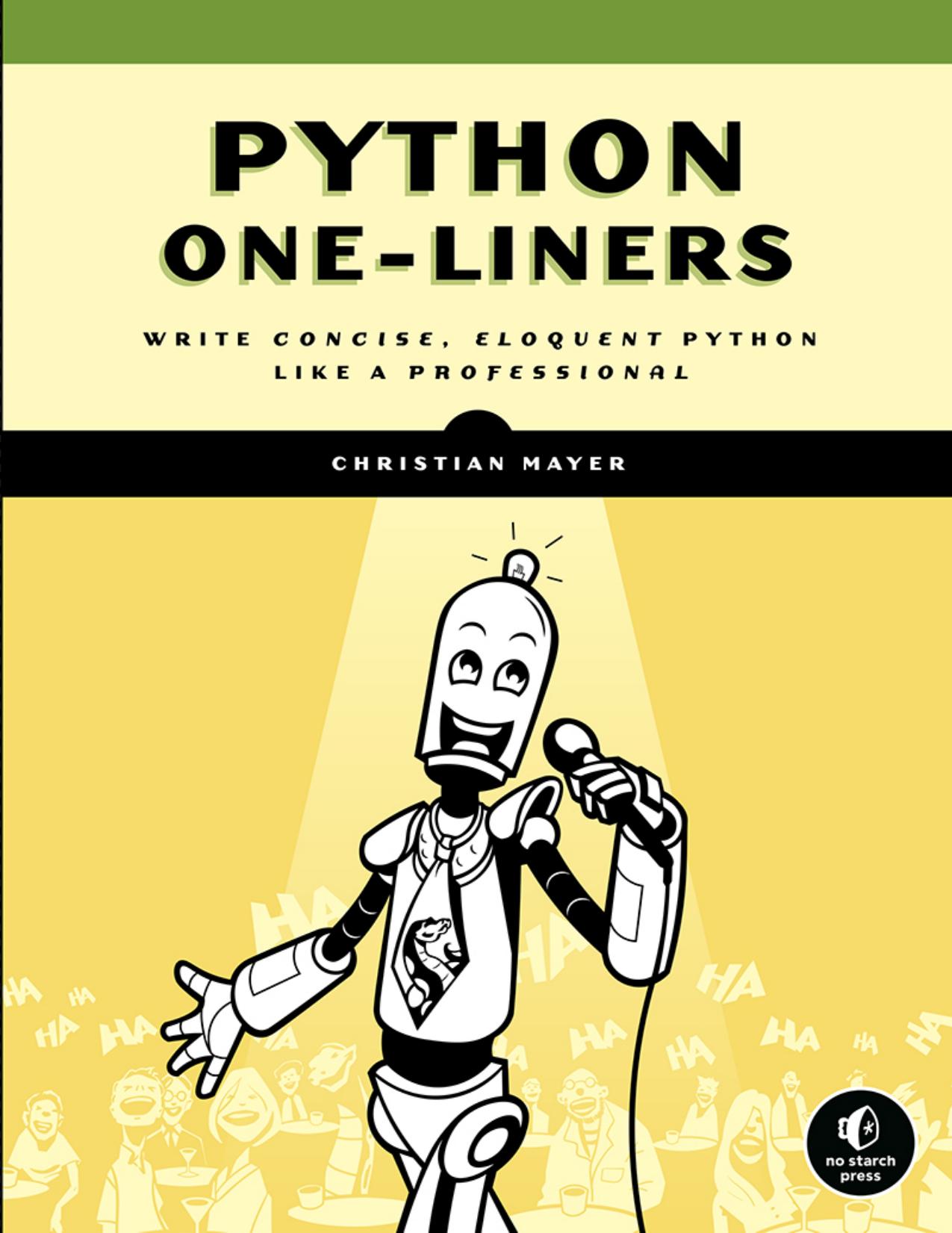 Python One-Liners by Christian Mayer