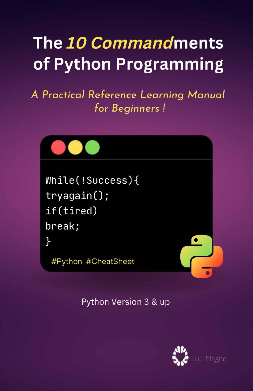 Python Practical Reference Learning Manual by F. Bruno