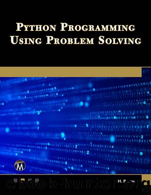 Python Programming Using Problem Solving by Harsh Bhasin