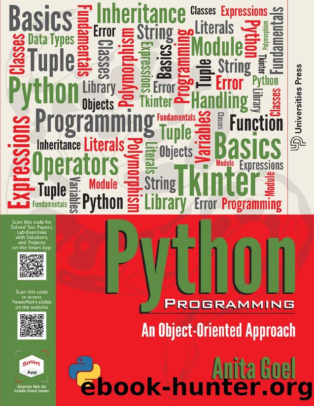 Python Programming by Anita Goel