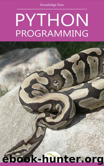 Python Programming by flow Knowledge