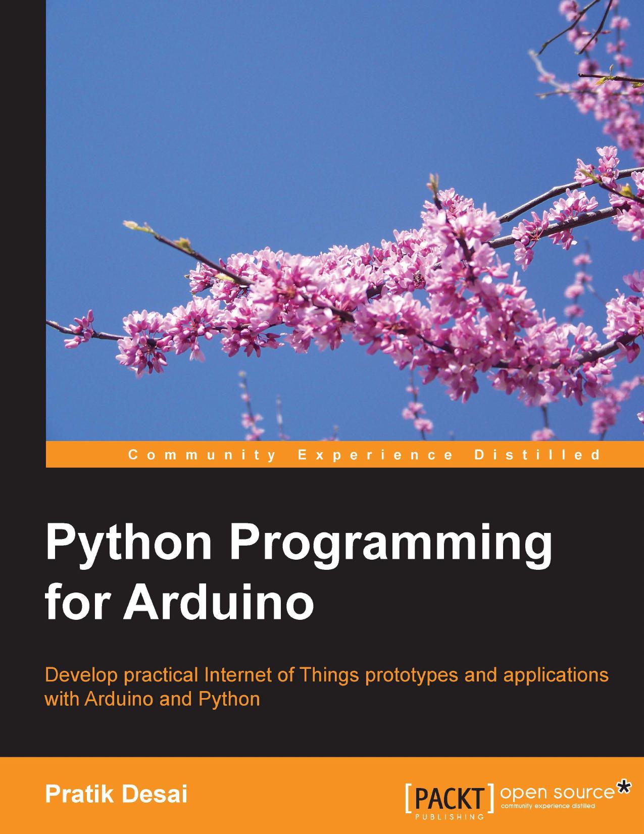 Python Programming for Arduino by Unknow