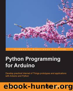 Python Programming for Arduino by unknow