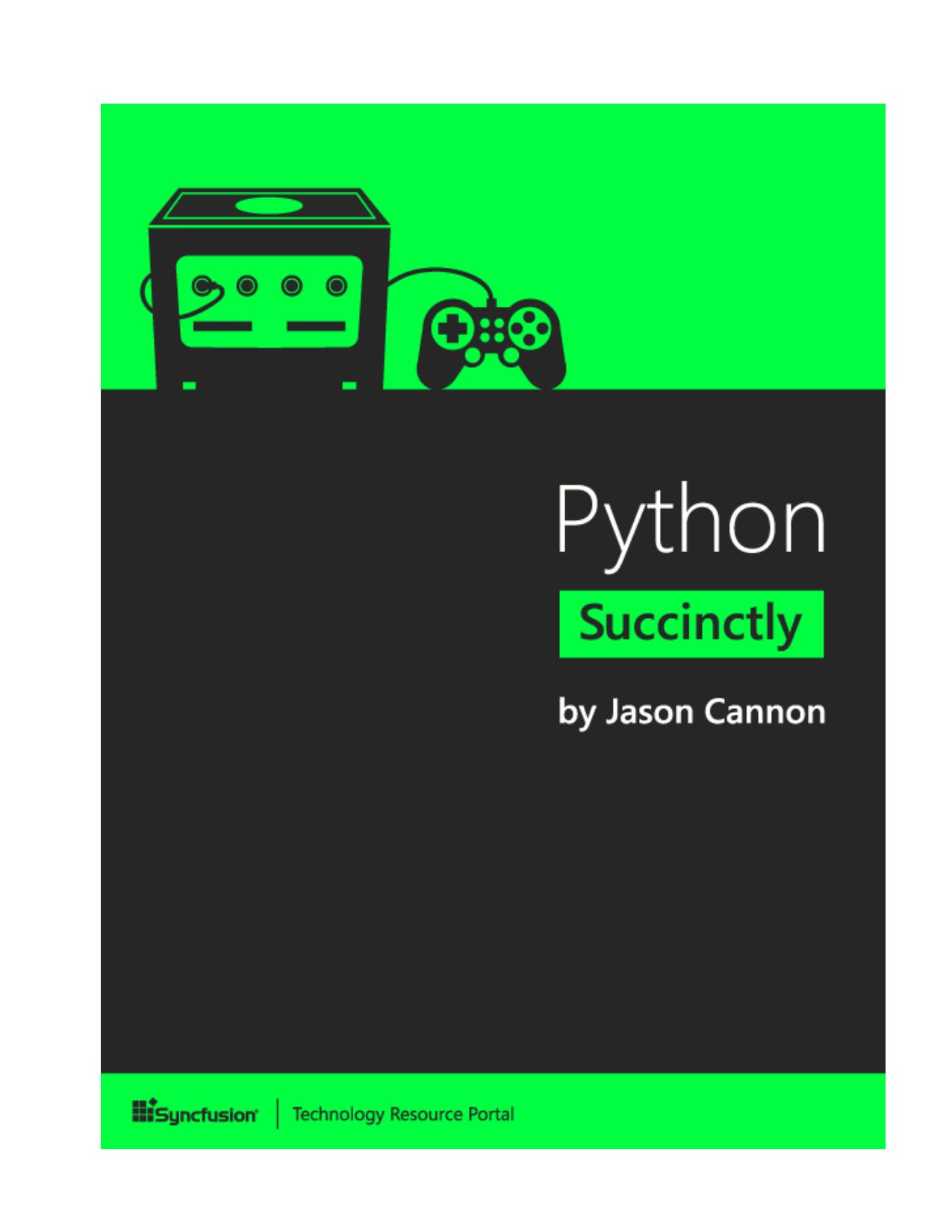 Python Succinctly by Jason Cannon