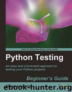 Python Testing by Arbuckle Daniel