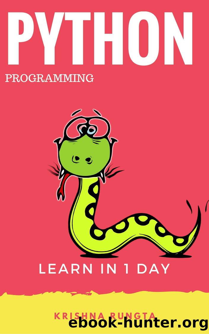 Python by Rungta Krishna