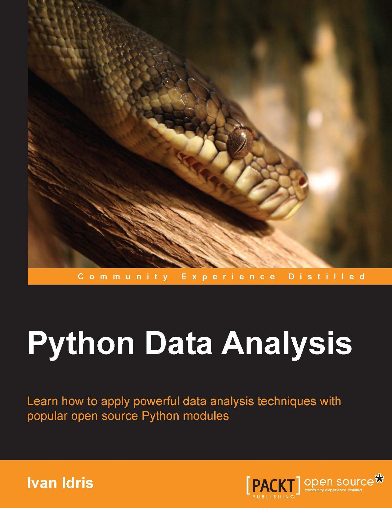 Python data analysis by Idris Ivan