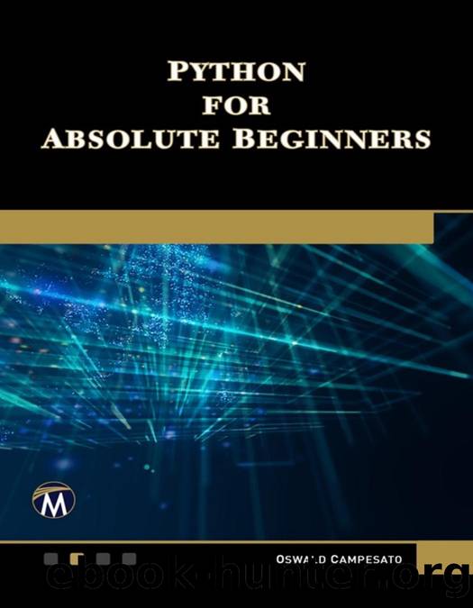 Python for Absolute Beginners by Oswald Campesato