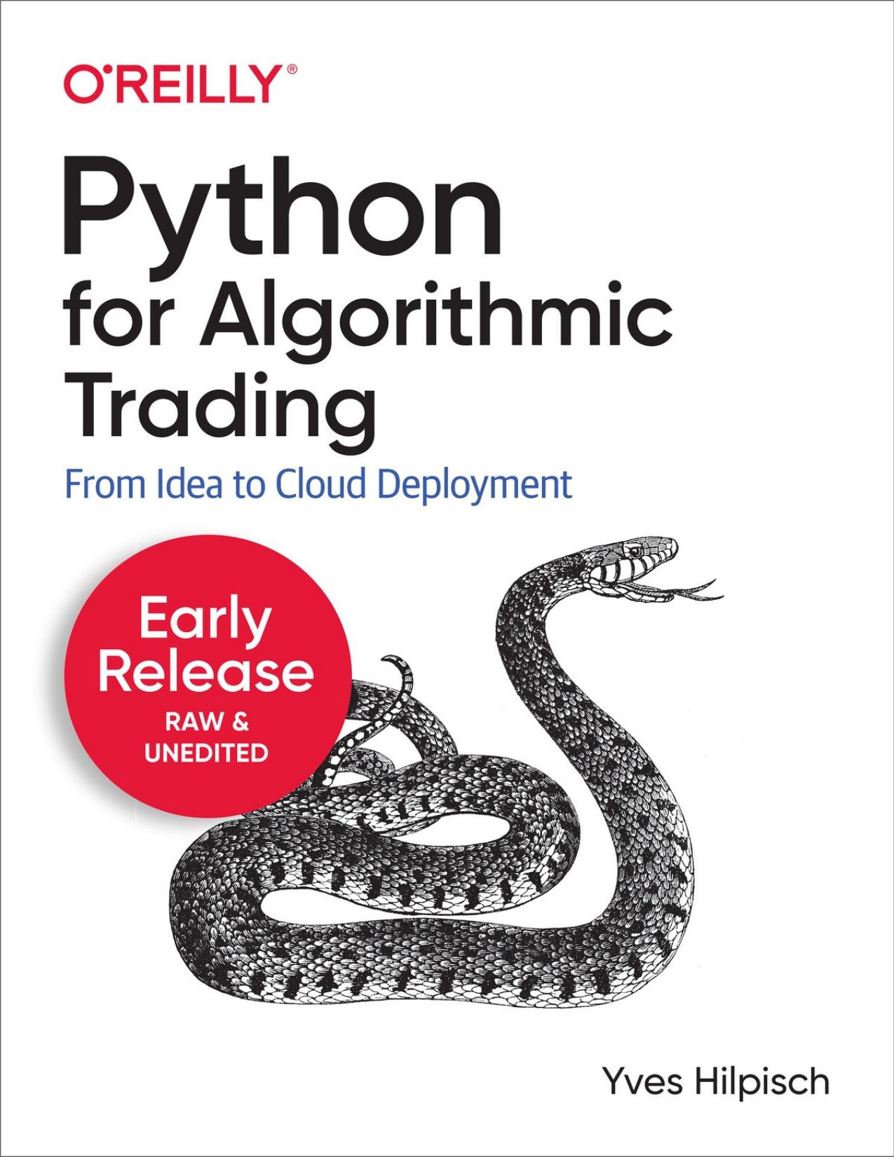 Python for Algorithmic Trading by Yves Hilpisch