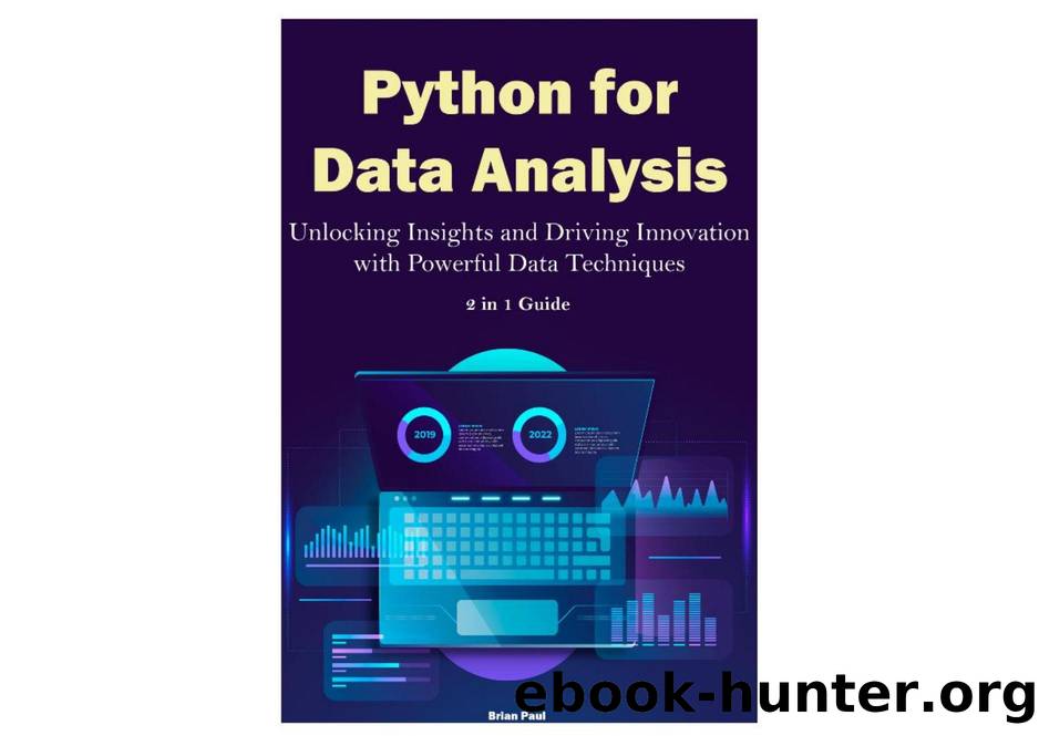 Python for Data Analysis by Brian Paul by Unknown