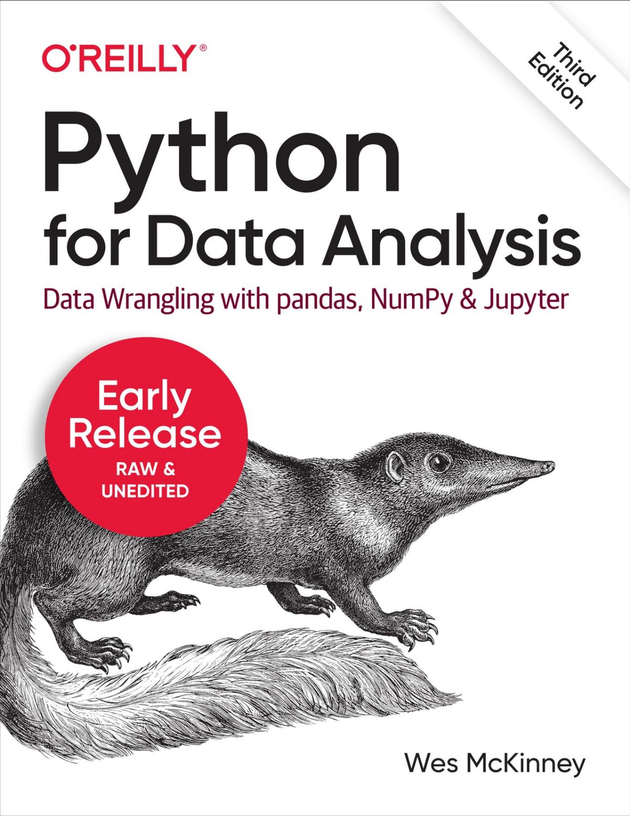 Python for Data Analysis, 3rd Edition by Wes McKinney - free ebooks ...