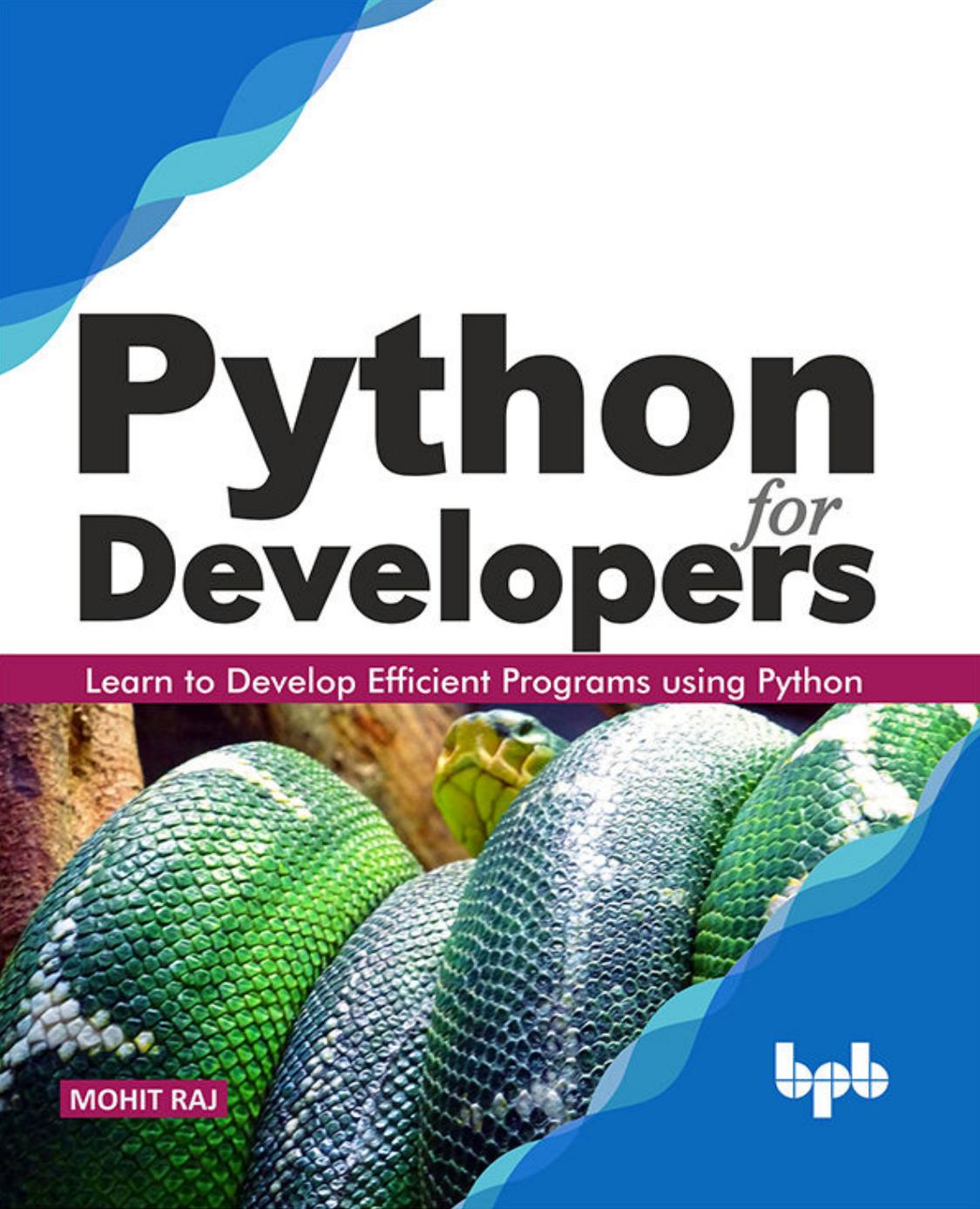 Python for Developers Learn to Develop Efficient Programs using Python by Mohit Raj