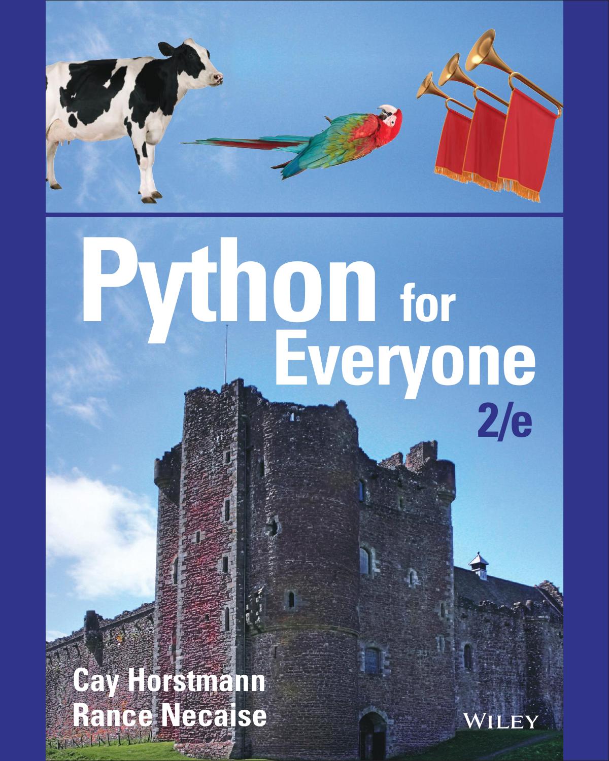 Python for Everyone by Horstmann Cay S. Necaise Rance D