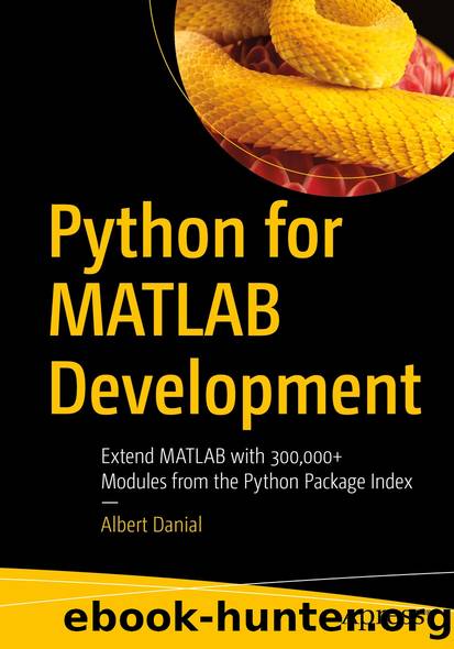 Python for MATLAB Development by Albert Danial