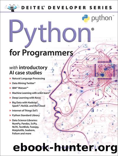 Python for Programmers (Alan Kwok's Library) by Paul Deitel & Harvey Deitel