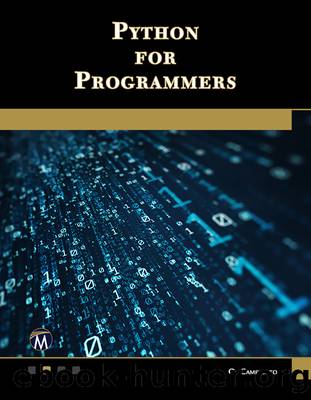 Python for Programmers by Oswald Campesato