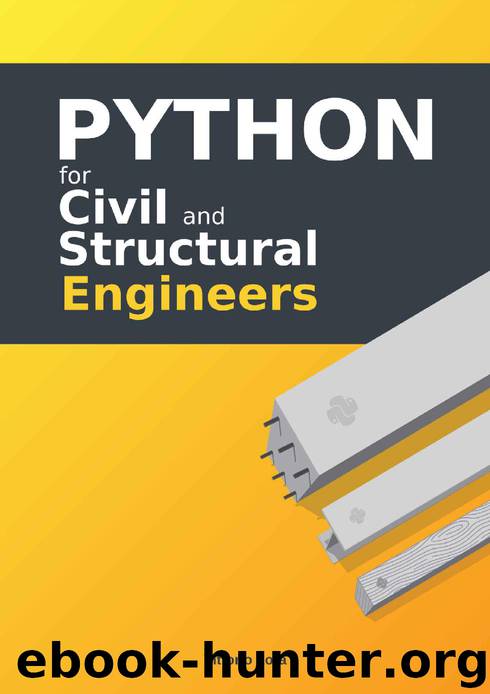 Python for civil and structural engineers by Vittorio Lora