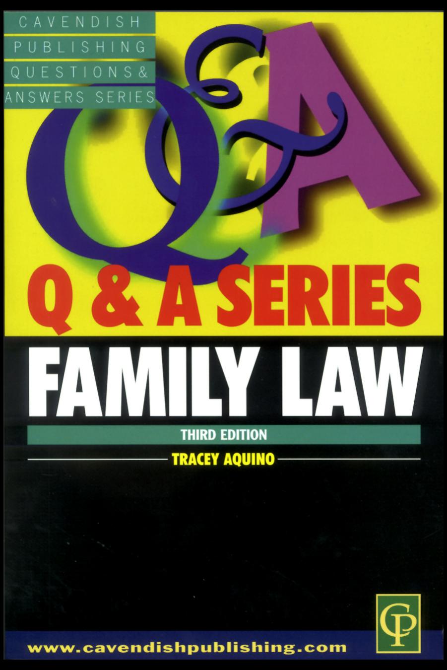 Q & A on Family Law (Q & A Series) by Aquino Tracey Aquino