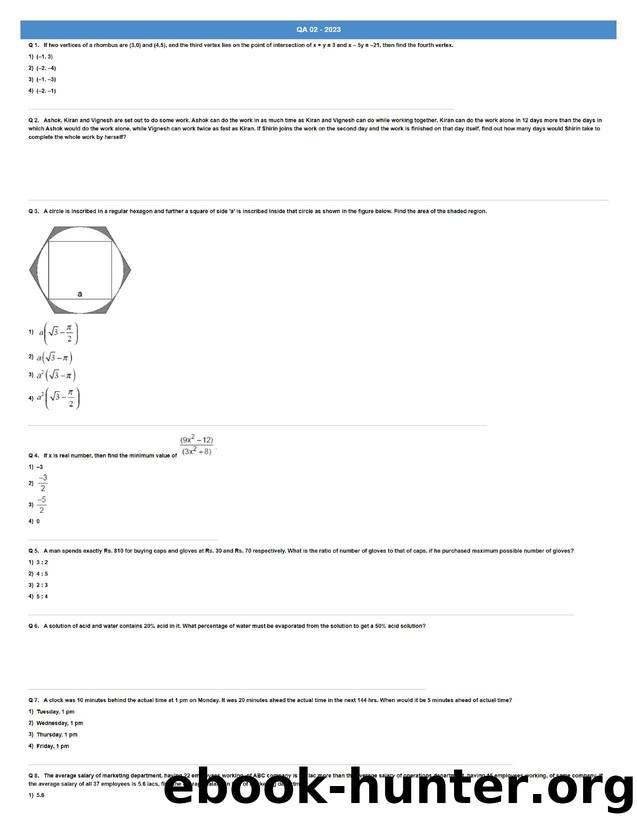 QA 02 test series by Unknown