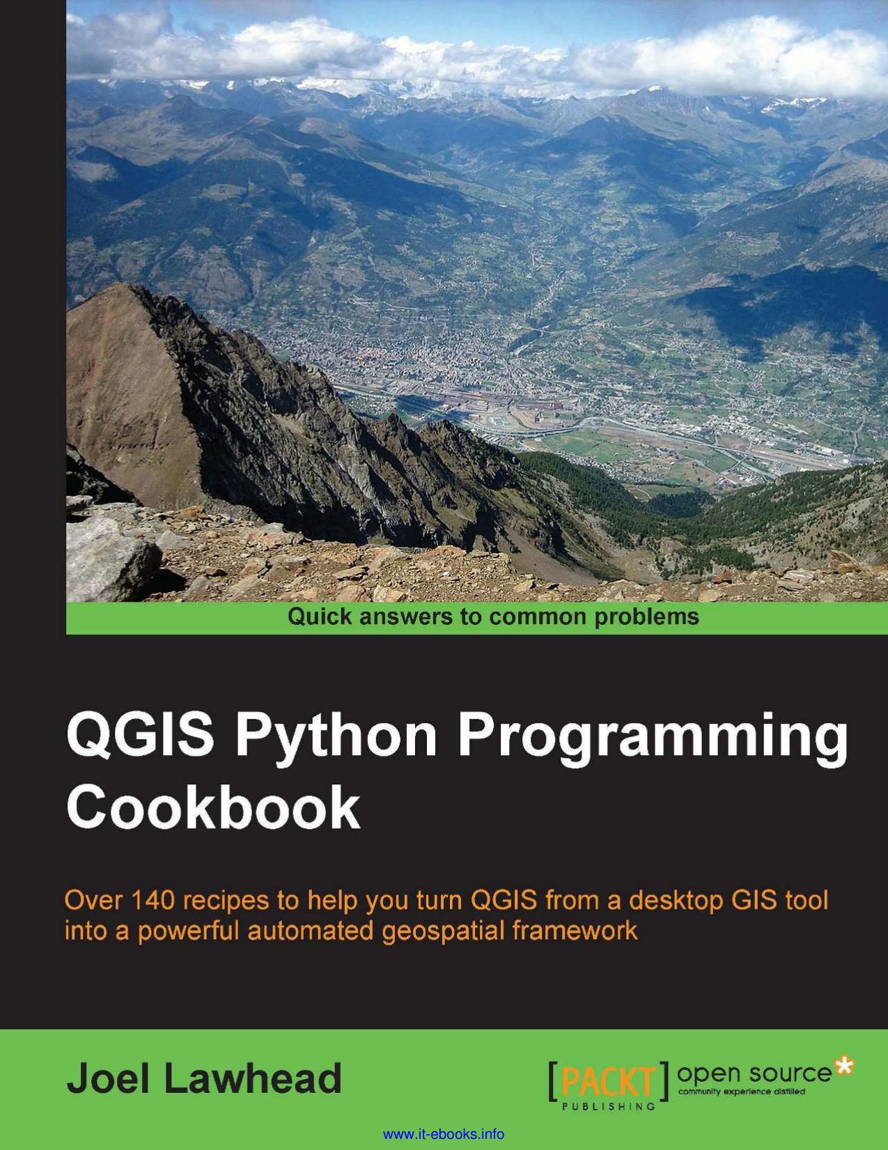 QGIS Python Programming Cookbook by Joel Lawhead