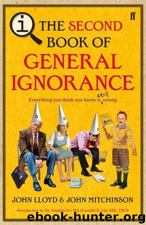 QI: The Second Book of General Ignorance by Lloyd John & Mitchinson John