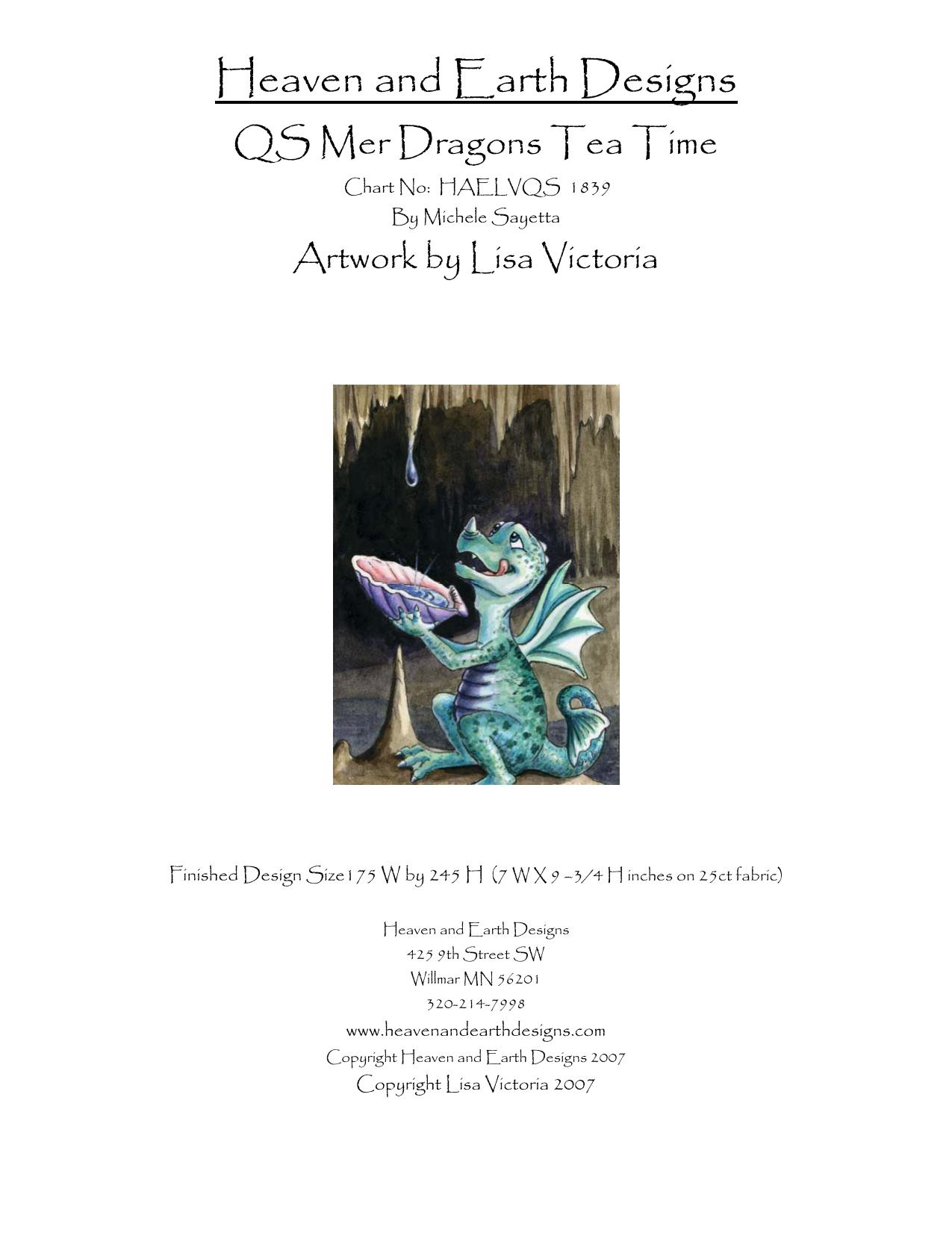 QS Mer Dragons Tea Time by Administrator