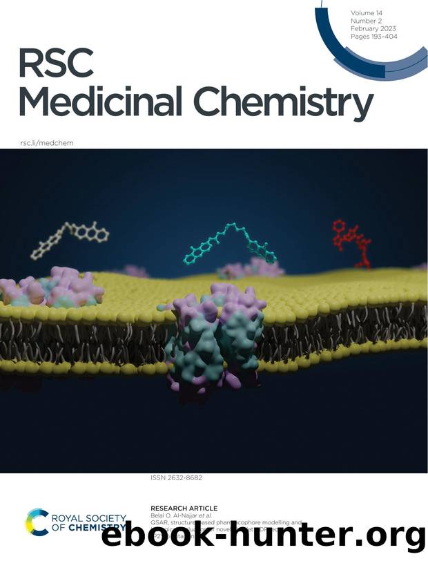 QSAR, structure-based pharmacophore modelling and biological evaluation of novel platelet ADP receptor (P2Y12) antagonist by Belal O. Al-Najjar & Manal A. Abbas & Obada A. Sibai & Fadi G. Saqallah & Aya Y. Al-Kabariti