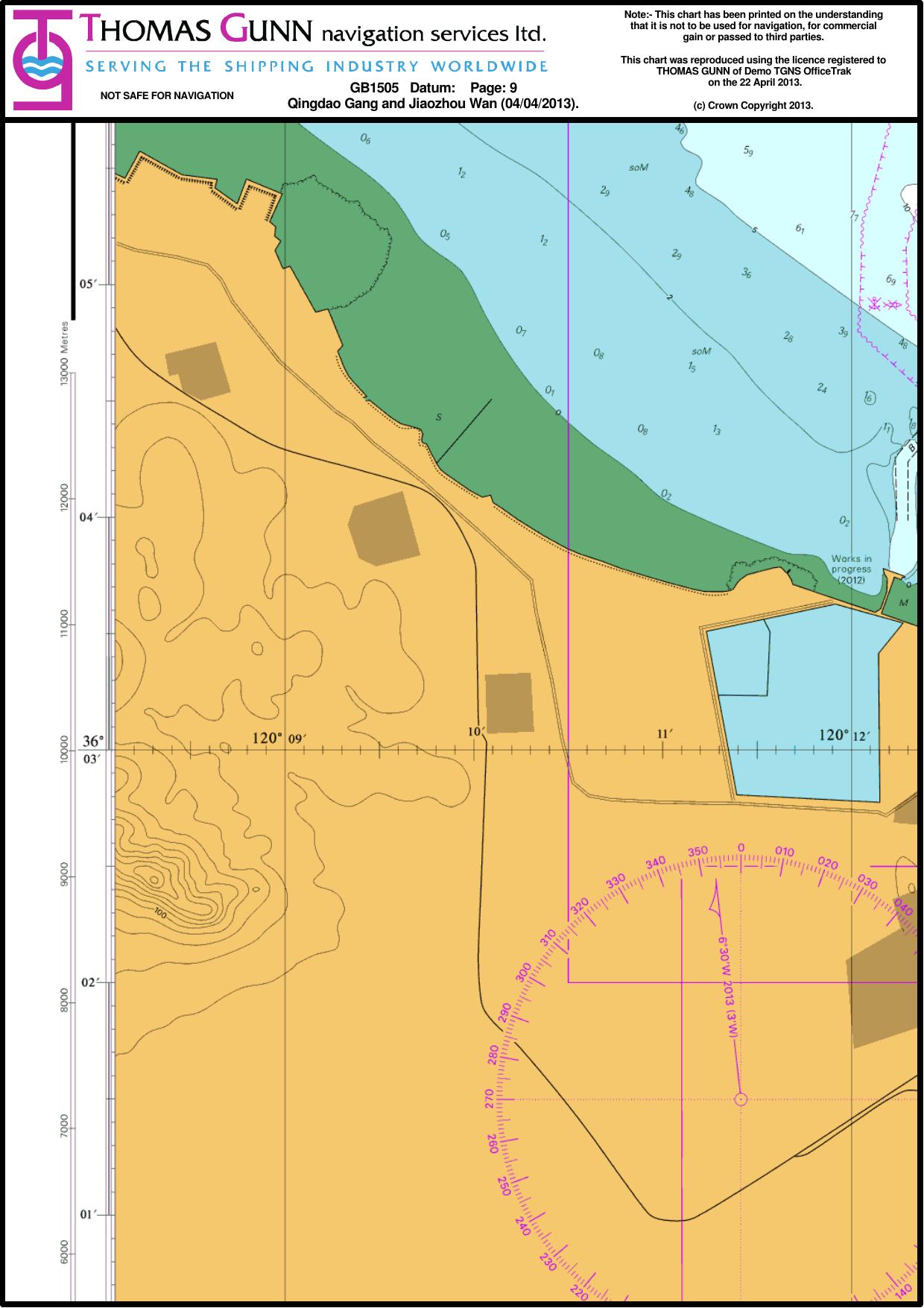 Qingdao Gang and Jiaozhou Wan 9-12 by Unknown