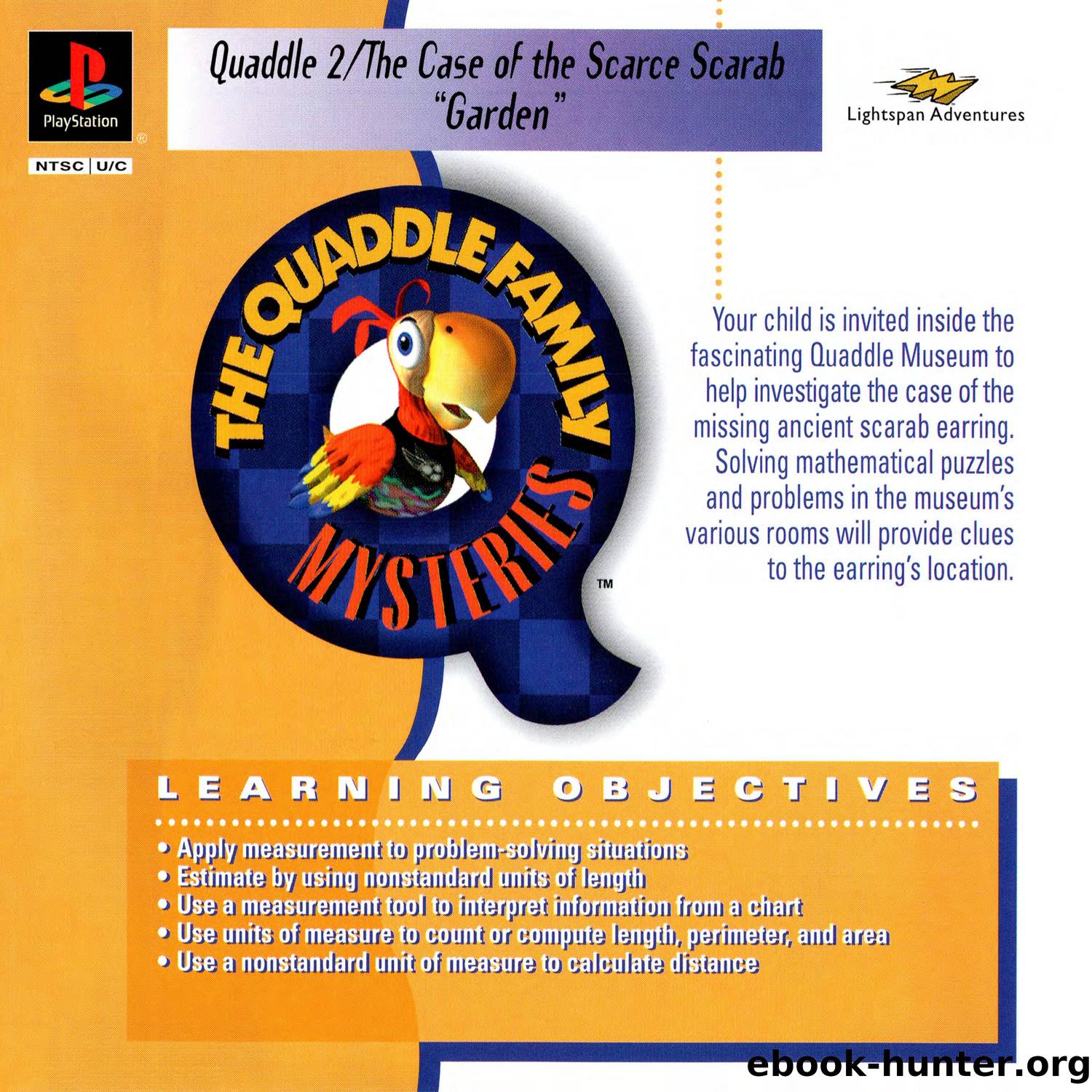 Quaddle Family Mysteries, The 2 - The Case of the Scarce Scarab - Garden (USA) by Jonathan Grimm