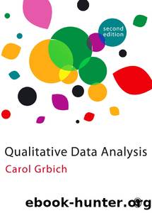 Qualitative Data Analysis : An Introduction (9781446289822) by Grbich Carol