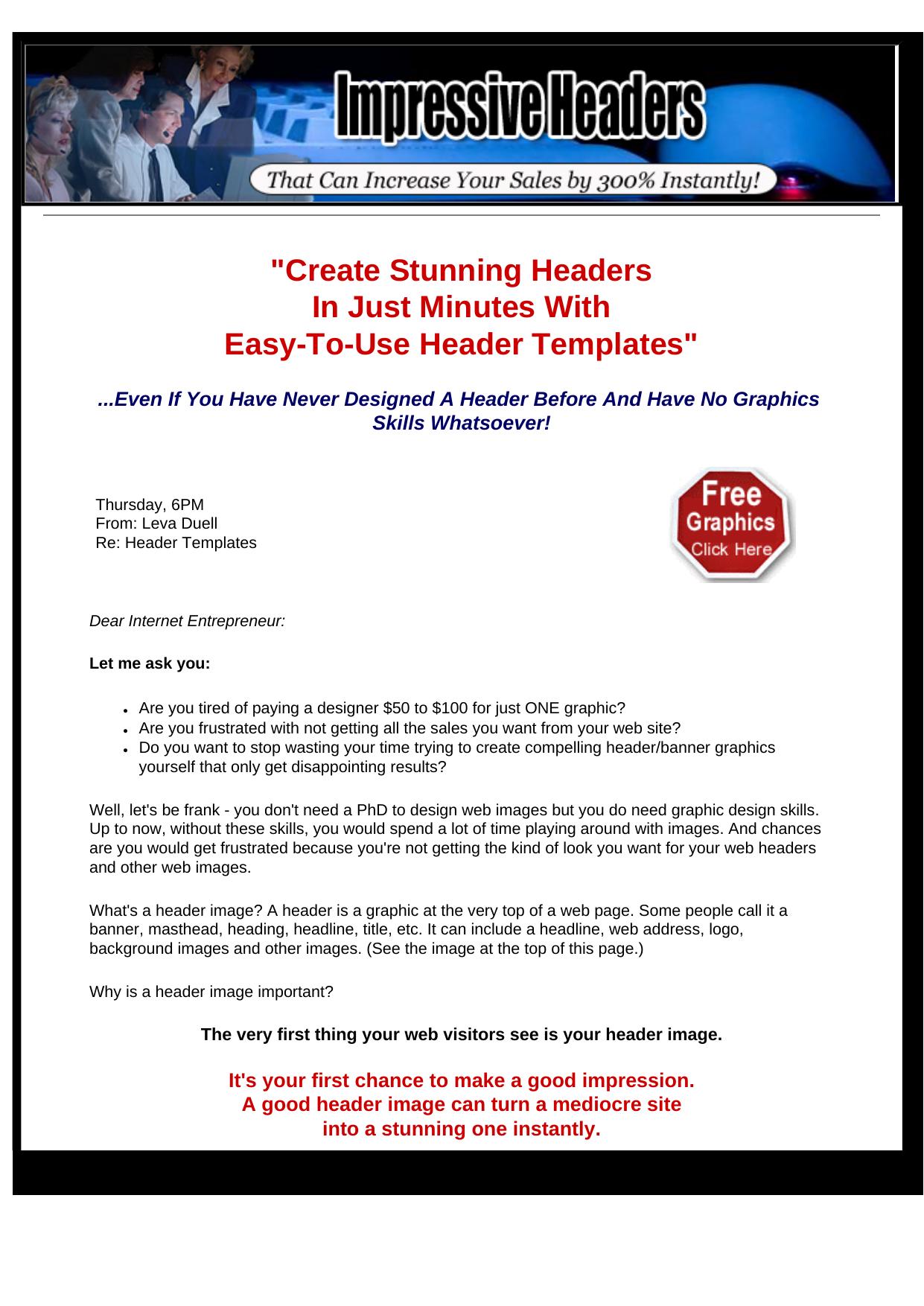 Quality Header Templates Collection. by Best of Kuszter's Collection