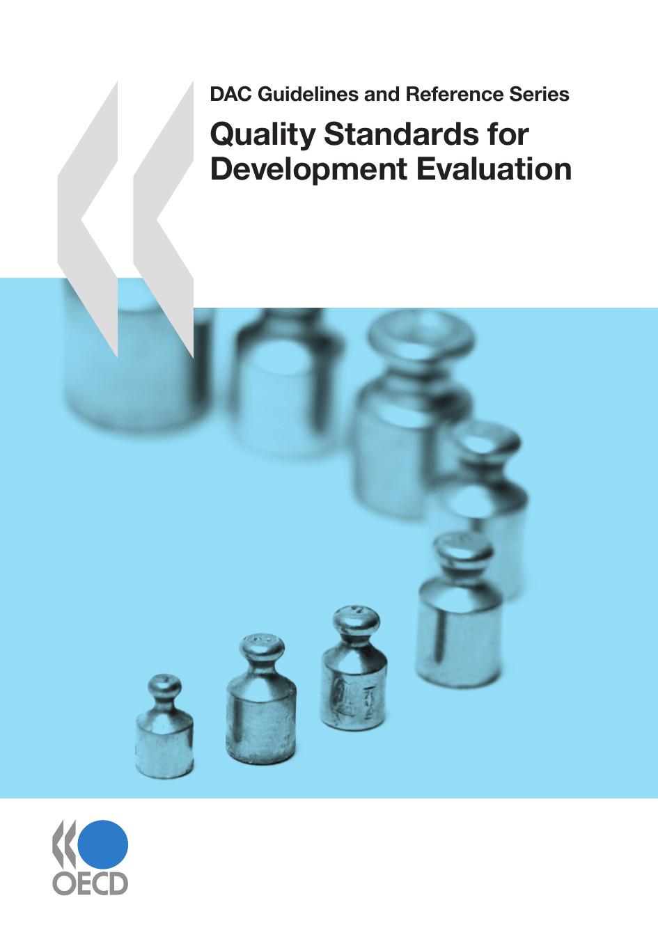 Quality Standards for Development Evaluation by OECD