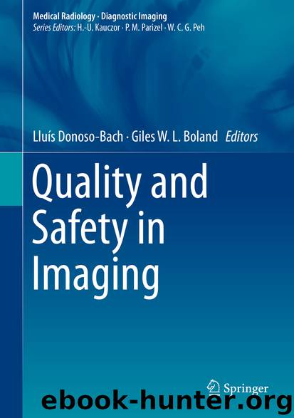 Quality and Safety in Imaging by Lluís Donoso-Bach & Giles W. L. Boland