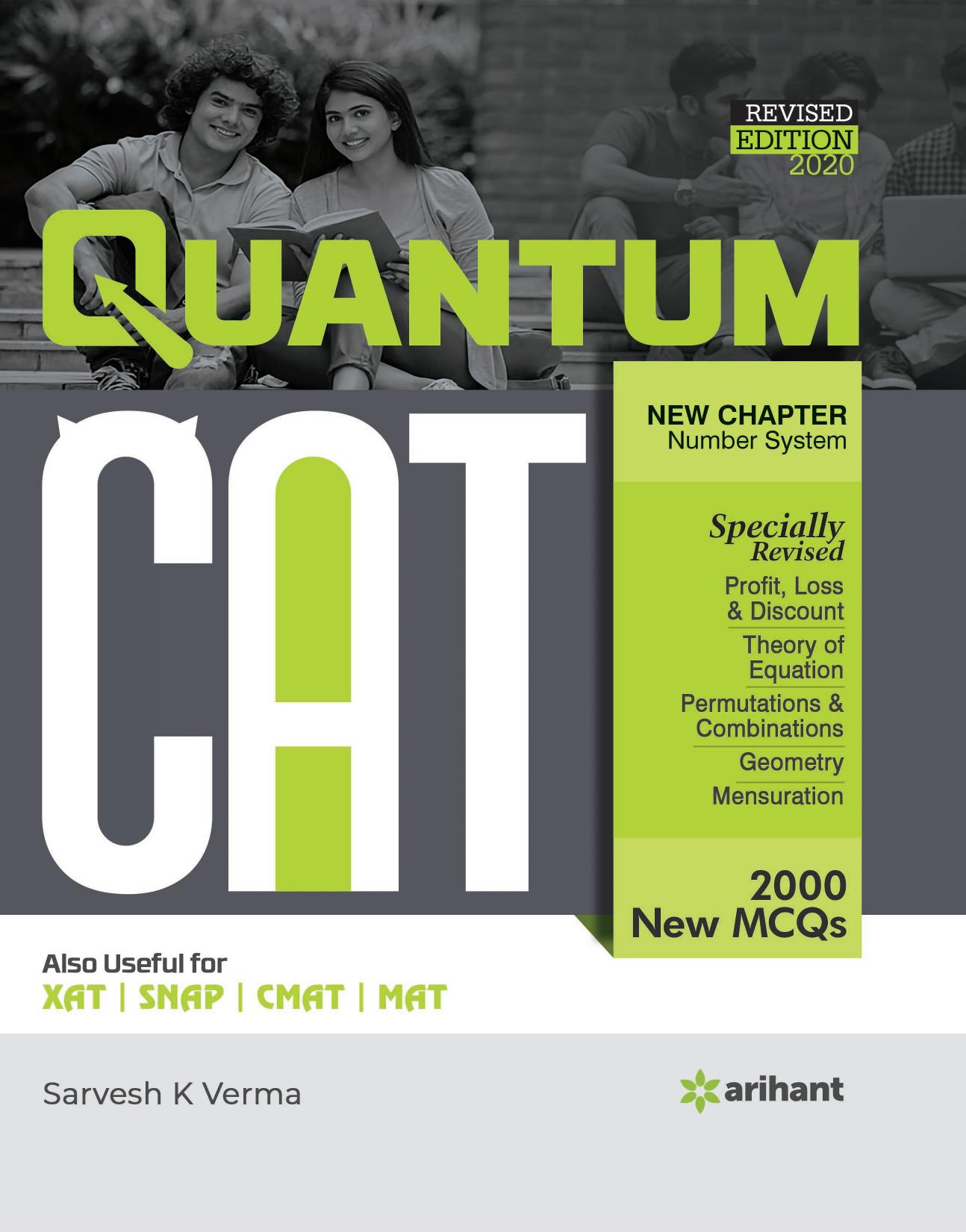 Quantitative Aptitude Quantum Cat by Sarvesh K Verma