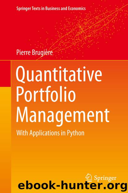 Quantitative Portfolio Management by Pierre Brugière