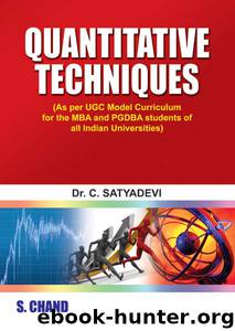 Quantitative Technique by C SATYADEVI