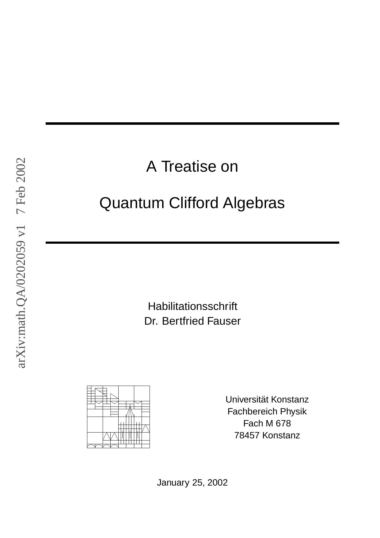 Quantization in Astrophysics, Brownian Motion, and Supersymmetry Including Articles Never Before Published by Fauser B by Unknown
