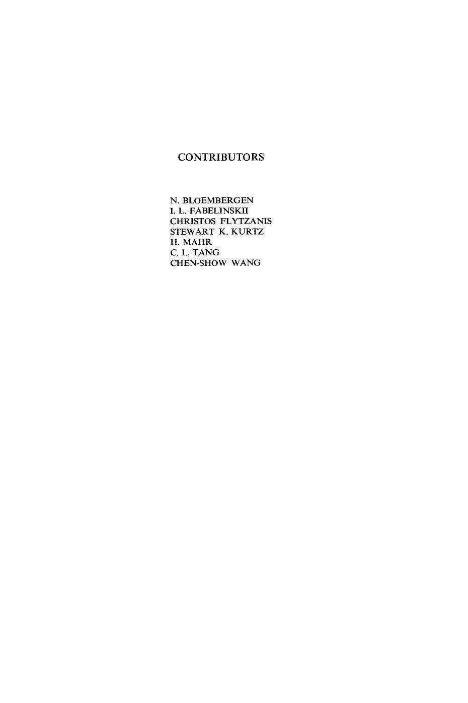 Quantum Electronics: A Treatise by Herbert Rabin (Eds.)