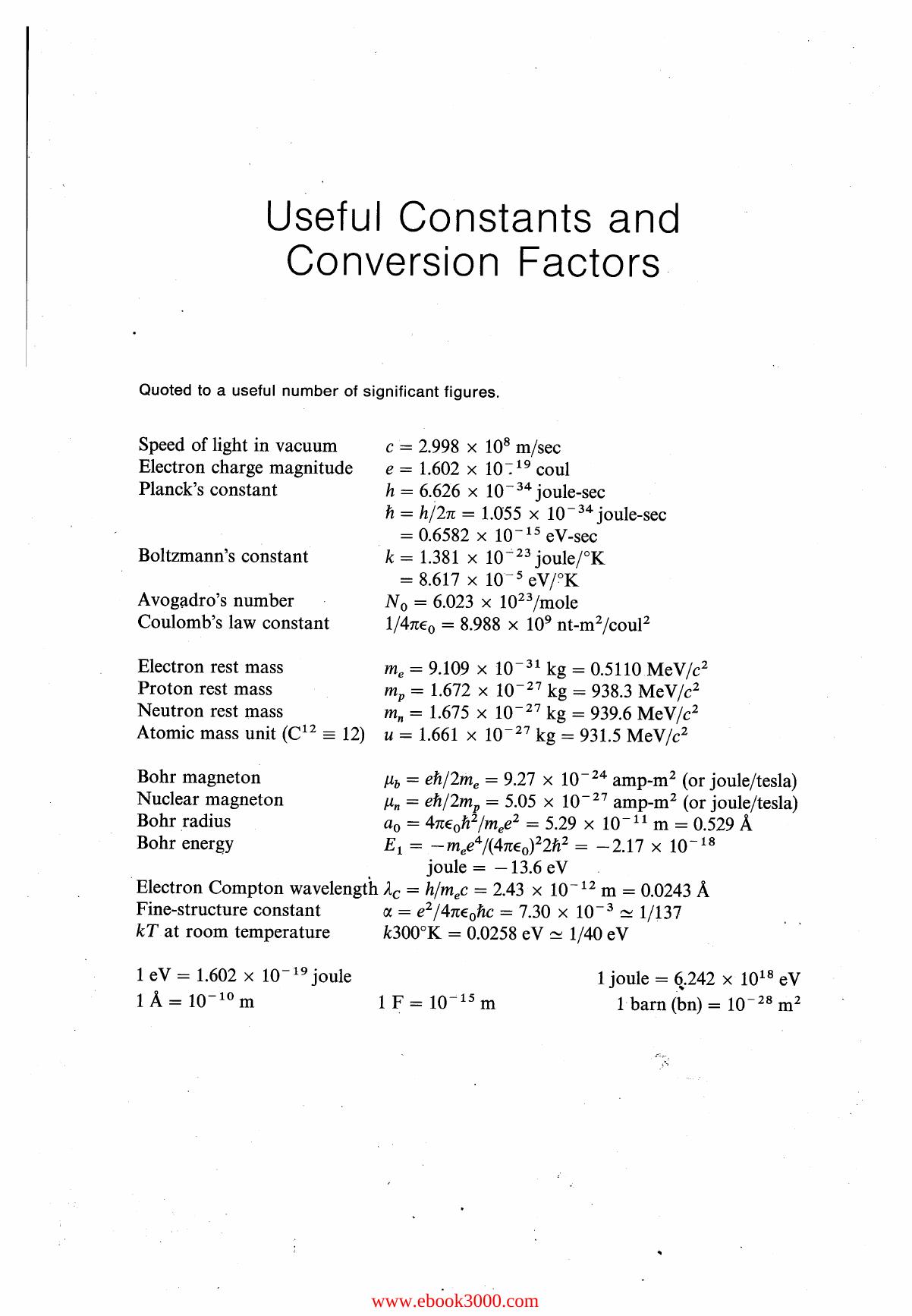 Quantum Physics of Atoms, Molecules, Solids, Nuclei, and Particles (with Solutions Manual) by Unknow