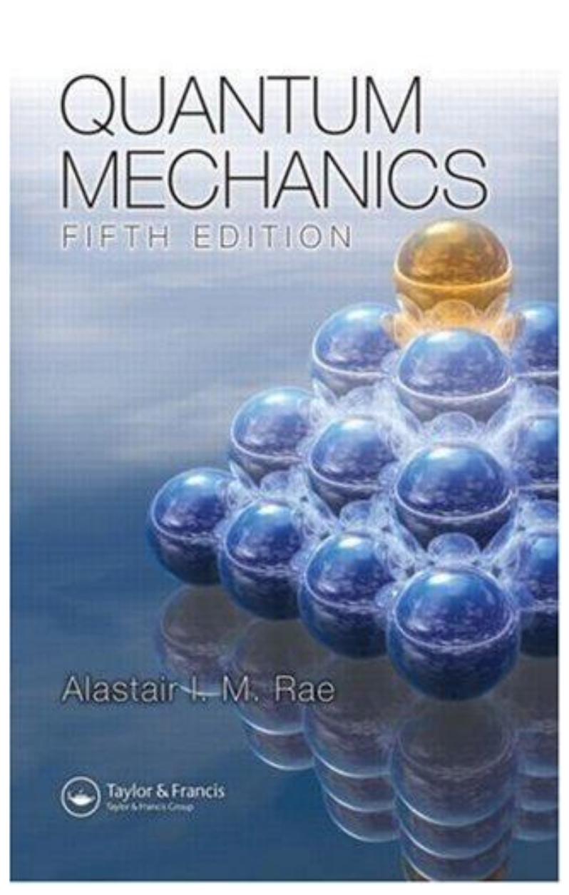 Quantum mechanics by Rae Alastair I. M