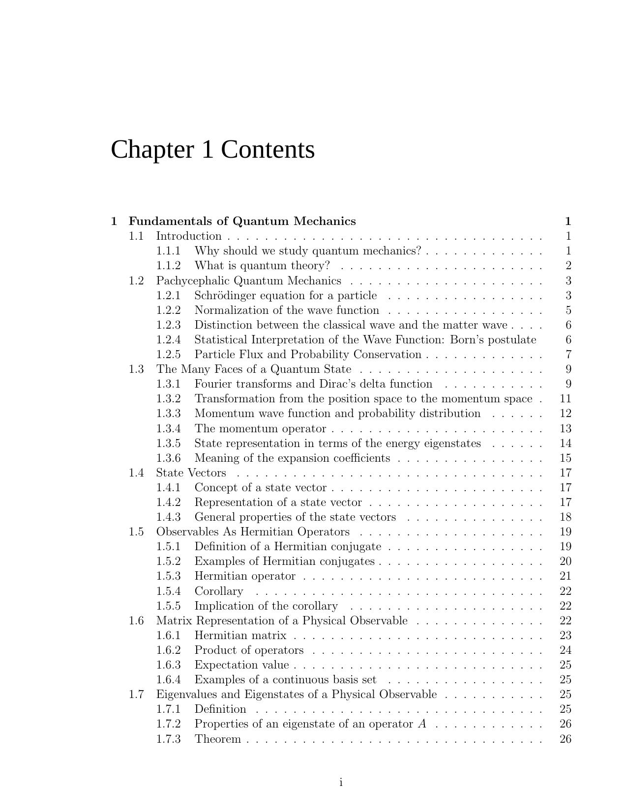 Quantum mechanics by Sham L.J